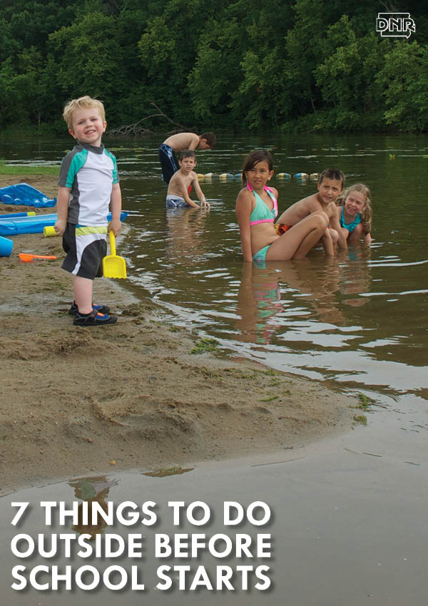 Great ideas to get your kids outside befoer school starts up again! | Iowa DNR 